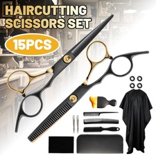 Professional Hairdressing Salon Scissors Set Barber Sharp Cutting Thinning Shear