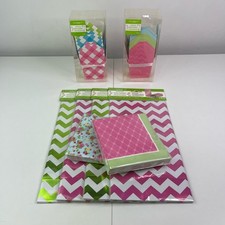 Lot 8x Celebrate It Easter Spring Holiday Party Favors Treat Bags Boxes Napkins