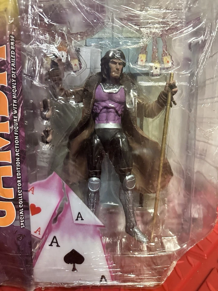 Marvel Select Gambit Action Figure (Diamond Select, 2011) - Sealed - Image 2 of 4