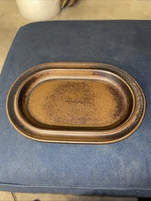 Arabia of Finland Ruska Deep Oval Serving Platter 14 3/8" x 9 5/8"