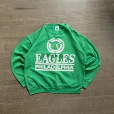 Vintage 90s NFL Philadelphia Eagles Logo 7 Crewneck Sweatshirt AN62681