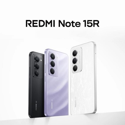 Xiaomi Redmi Note 15R 6.9'' 50MP Snapdragon 6s Gen 3 SM6375  7000 mAh  unlocked 