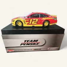 Ryan Blaney Team Penske Advance Auto Parts 2021 Autographed 1:24 Diecast