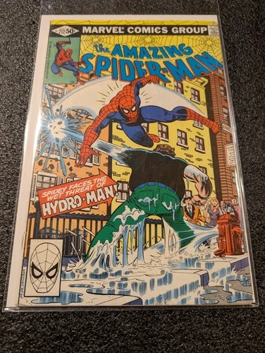 The Amazing Spider-Man #212 (Marvel Comics January 1981) 1st App Hydroman VG+