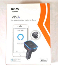 ROAV Anker VIVA Pro Alexa Enabled Car Charger FM AUX Bluetooth USB NEW  SEALED