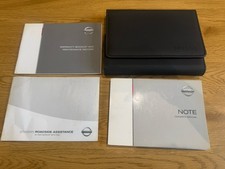 Nissan Note Owners Manual Handbook Wallet Pack 2004-2012 Free Uk Postage