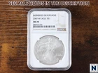 NobleSpirit (JM) Stunning 2007 W Burnished American Silver Eagle .999 NGC MS 70