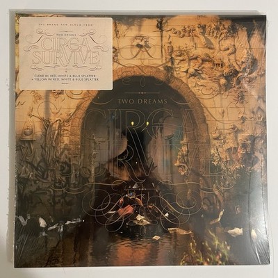 Circa Survive / Two Dreams 2x Vinyl LP Clear/Yellow Splatter Record Album 2022