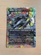 Spider-Man Noir - 204 - MTG: Spider-Man: Eternal - Borderless - Uncommon - FOIL