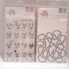 mama elephant stamps and dies LITTLE GIRL AGENDA  MEPT370