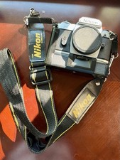 MINTY CONDITION - Nikon FG SLR Film Camera Body - with MD-E Motor Drive, Strap