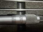 Starrett No. 446AZ-6RL, 0-6" Mechanical Digital Depth Micrometer, W/Wrench, Case — photo 4