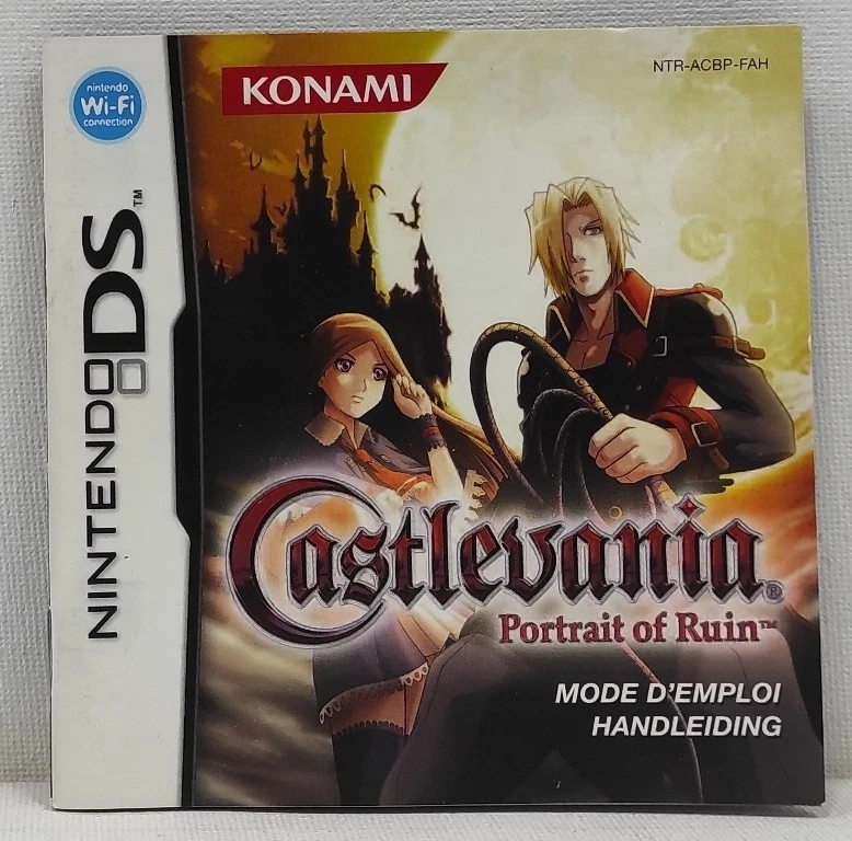 Castlevania Portrait of Ruin Jeu Nintendo DS, 2DS & 3DS Avec Notice BC176, photo 3 sur 5