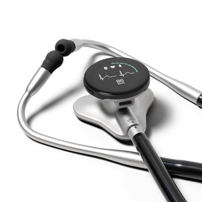 Eko CORE 500  Digital Stethoscope   40x Amplification, Active Noise Silver