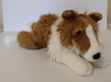 Animal Alley Collie Dog Plush 25  Large Floppy Stuffed Animal Toys R Us 1999