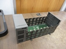 Allen-Bradley SLC 500 PLC Rack w/ Power Supply 1746-A7 / 1746-P1 7-Slot Used