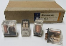 1 Stück  Siemens Kammrelais  V23154 D0720 C110 4 Wechsler  20VDC (14,4-32VDC) 2A