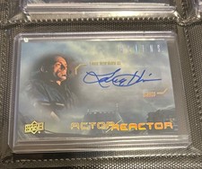 LANCE HENRIKSEN  ALIENS  AUTHENTIC AUTOGRAPH CARD ACTOR REACTOR