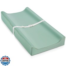 Vegan Leather Changing Pad Cover with Zipper - 31"X 16" - Waterproof Wipeable