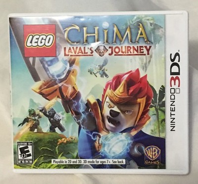 LEGO Legends of Chima Lavals Journey Nintendo 3DS CIB Tested Fast Shipping
