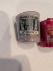 Yankee Candle Votive Lot- 3 Silver Birch, Mandarin Cranberry, Turquoise Sky — photo 3