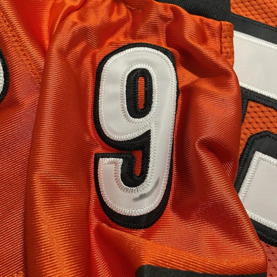 Camiseta deportiva para hombre Reebok Cincinnati Bengals Carson Palmer 2003/10 cosida naranja 48 Foto 4 de 4