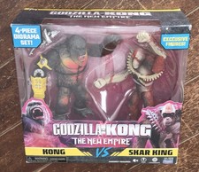 MonsterVerse GODZILLA x KONG the New Empire 2024 KONG vs SKAR KING Figures 