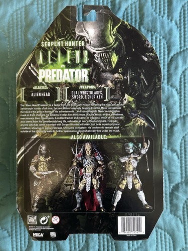 NECA Aliens vs Predator - Serie 17 - Cazador de Serpientes - TOTALMENTE NUEVO - Imagen 2 de 6