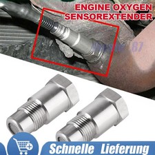 2ER KFZ Auto O2 Lambdasonde Adapter Lambda Eliminator Spacer Metallkat Simulator