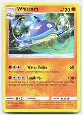 Pokemon Whiscash 71/145 Guardians Rising LP [ESBDOM]