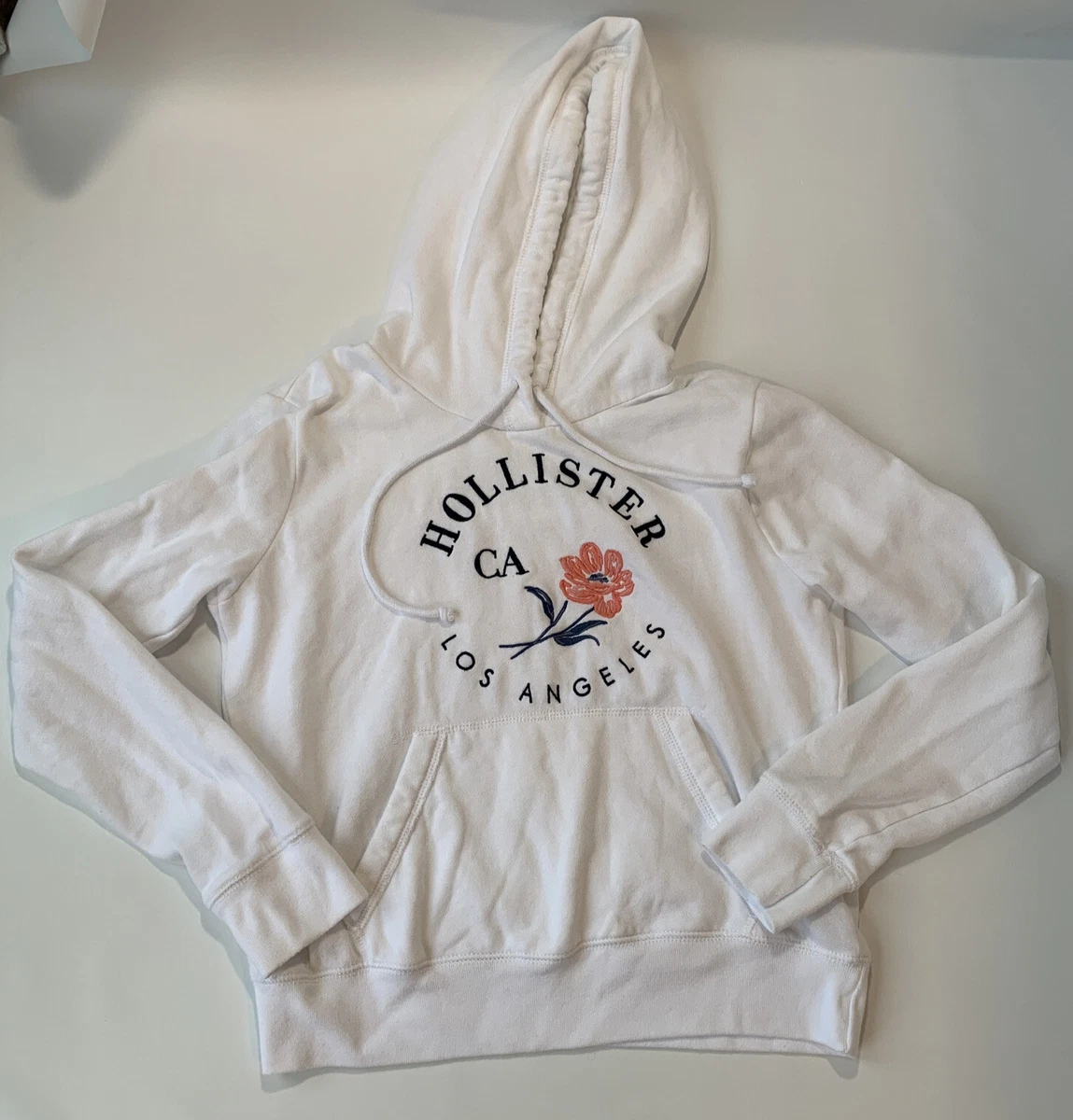 Hollister 2024 embroidered hoodie