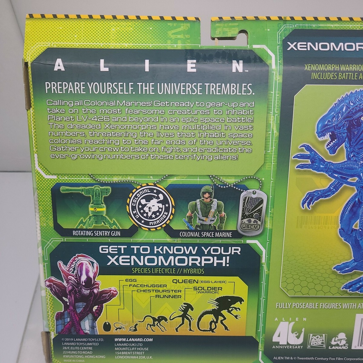 ALIEN SWARM PACK   エイリアン Alien Collection Xenomorph Warrior BLUE Swarm Pack Planetary