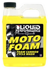 LIQUID PERFORMANCE Moto Foam Cannon Cycle Wash 64oz 4/Case 118