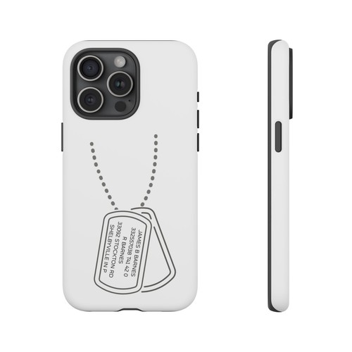 Bucky Barnes Dog tag tough phone case - 第 55/261 張圖片