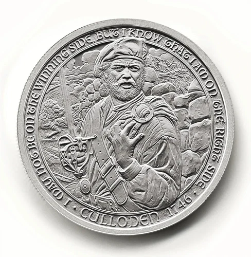 The Destiny Coin 6 - The CLANSMAN - 2 oz .999 FINE Silver BU Round - IN STOCK!!