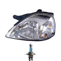 Halogen Scheinwerfer Rechts H4 FüR KIA Rio Stufenheck Kombi Inklusive Lampen