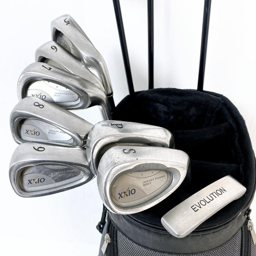 XXIO クラブセット 1W 4W 7W 4U XXIO Club Set 1W 4W 7W 5-9i Pw Sw PT 11pc RH Graphite