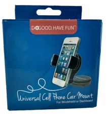 Universal Cell Phone Holder Windshield / Dashboard Mount 360 Rotation upto 3.25"