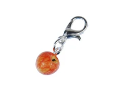 Apple Charm Zipper Pull Miniblings Kawaii Fruit 3D Mini