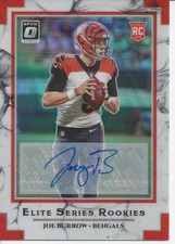 JOE BURROW 2020 DONRUSS OPTIC ELITE SERIES ROOKIES HOLO PRIZM AUTO RC #ED 7/25
