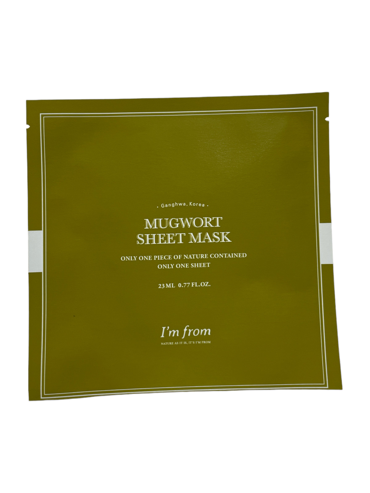 *I'm From Mugwort Sheet Mask (23ml/0.77fl /each) Lot Of 6! NEW!
