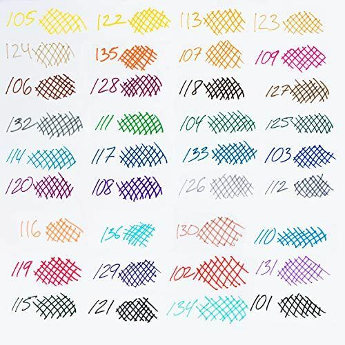 Penna a colori S360 Pentel Arts, colori assortiti, a scelta set di 6, 12, 18, 24 o 36 - Foto 3 di 10