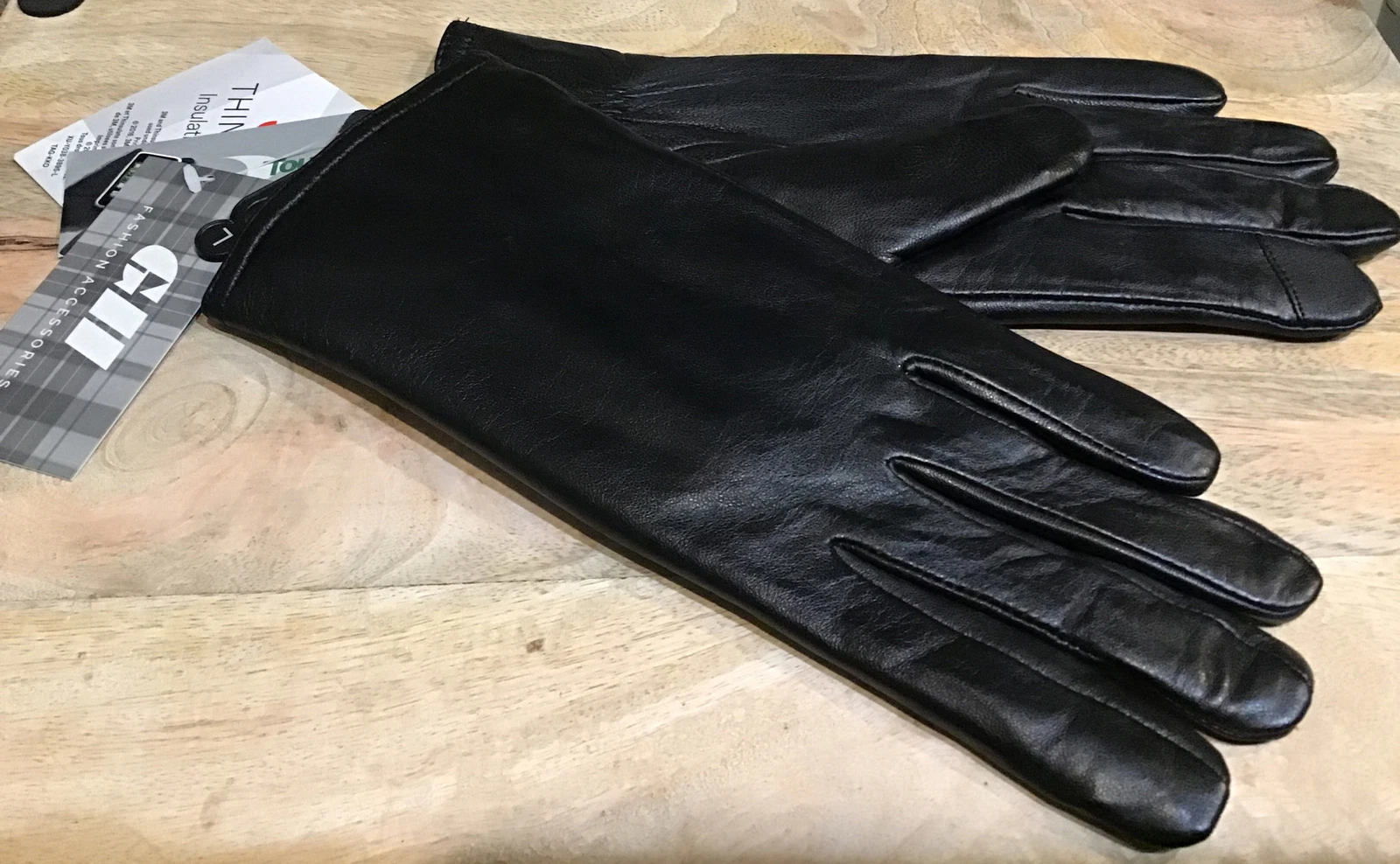 GII Women Sz M Touch Glove Technology Black Leather/Polyester MSRP $48 NWT