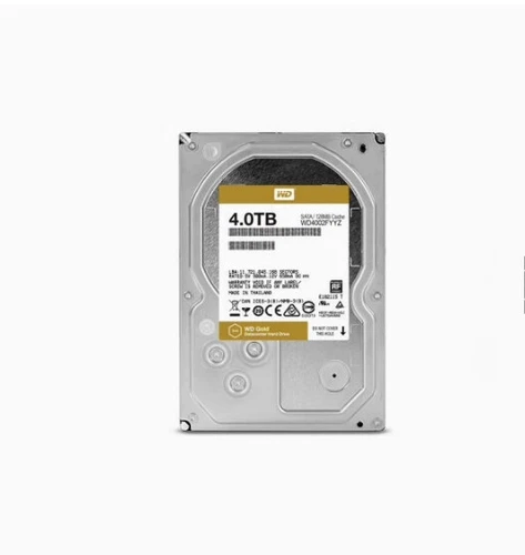 WD4002FYYZ 4TB Enterprise Hard Drive 7200 RPM 128M/4T Gold Disk