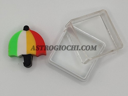 GOMMA DA CANCELLARE OMBRELLO COLORATO VINTAGE 80 ERASER - Picture 3 of 6