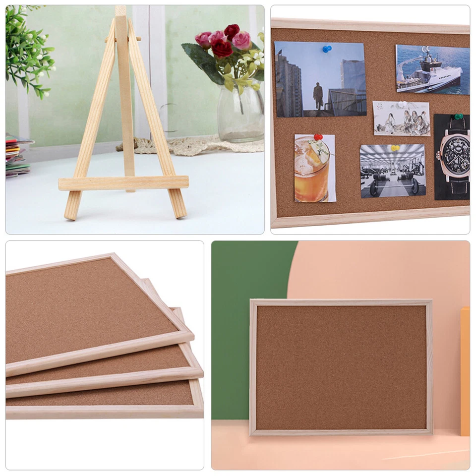 Memoboards Planke Hinweistafel klein Rahmen Bulletin Board Gerahmte Board - Bild 2 von 4
