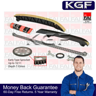 KGF Timing Chain Kit Fits Fabia Yeti Roomster Rapid Ibiza Leon A1 Polo Golf #1