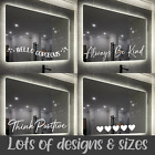 <!--F#f_0-->Inspirational Mirror Quotes Sticker Decal Bathroom Self Affirmation Window Love<!--F/-->