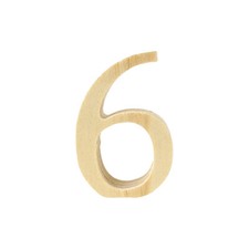 Pine Standing Wood Number 6, 2-inch, 3-count