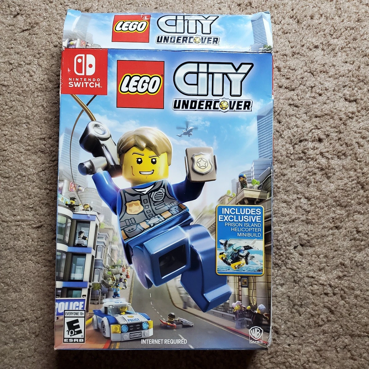 LEGO City Undercover Prison Island Minibuild Big Box Nintendo Switch Toys R  Us